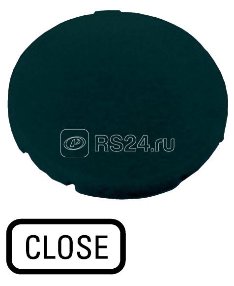 Шильдик кнопочный плоский "ЗАКРЫТЬ" M22-XD-S-GB2 черн. EATON 218198