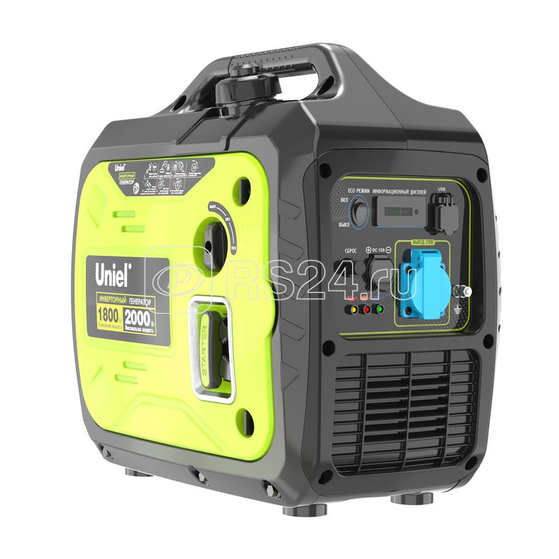 Генератор бензиновый инверторный URS-P2200i 1ф макс. мощность 2кВт ручной стартер TM Uniel UL-00012852
