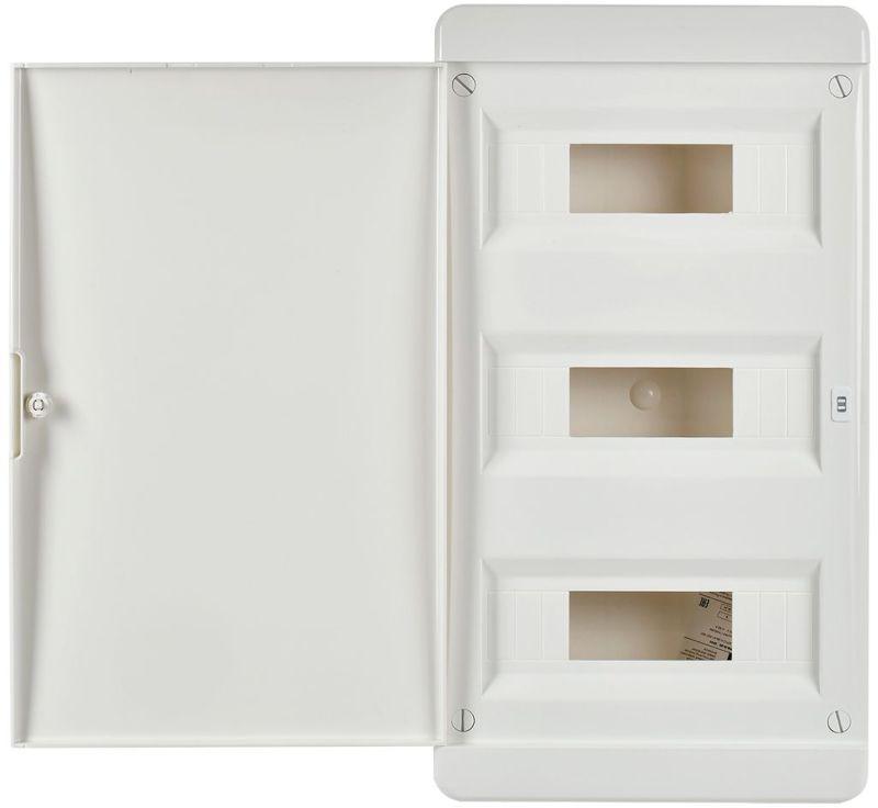 Корпус ЩРН-П-36 TEKFOR IP41 бел. дверь пластик. IEK TF5-KP13-N-36-41-K01-K01