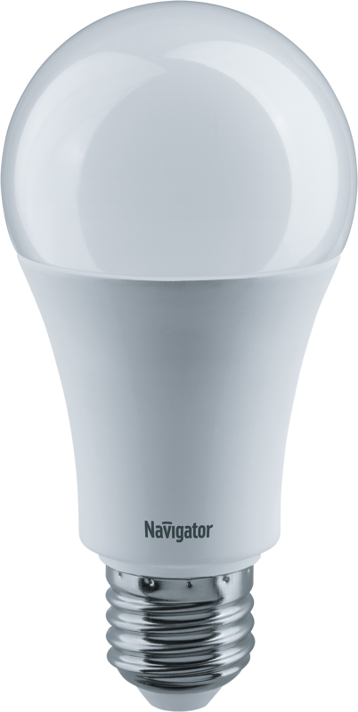 Лампа светодиодная 95 320 NLL-A60-15-230-2.7K-E27-PACK3 NAVIGATOR 95320