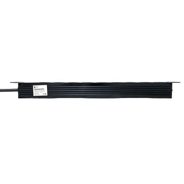 Блок PDU TERACOM PRO 19дюйм 1U 16А/250В 9 роз. Schuko шнур 2м 3х1.5кв.мм вилка Schuko корпус пластик черн. EKF TRP-HPD-PL-16A-9SH-2MSH