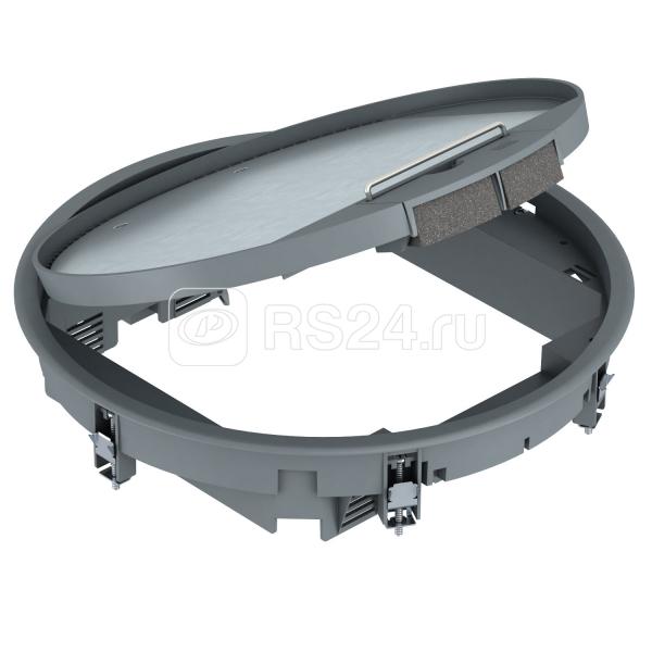 Лючок универс. 12хModul45 полиамид GESR9 10U 7011 сер. OBO 7405474