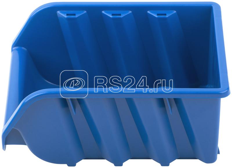 Лоток для крепежа пластиковый 160х115х75мм син. MOS 65697М