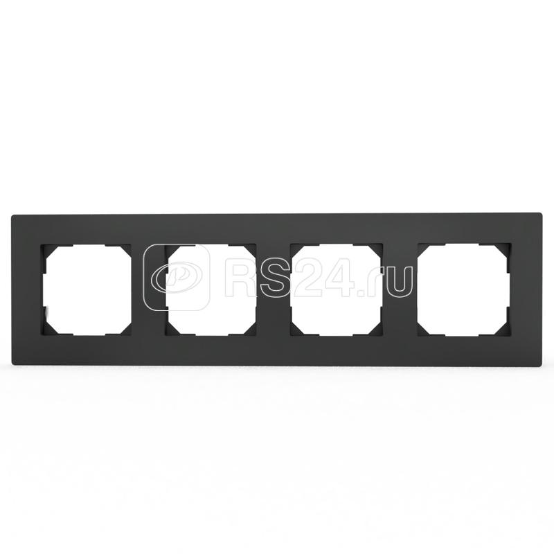 Рамка 4-м Pixel универс. карбон TOKOV ELECTRIC TKE-PX-RM4-C14