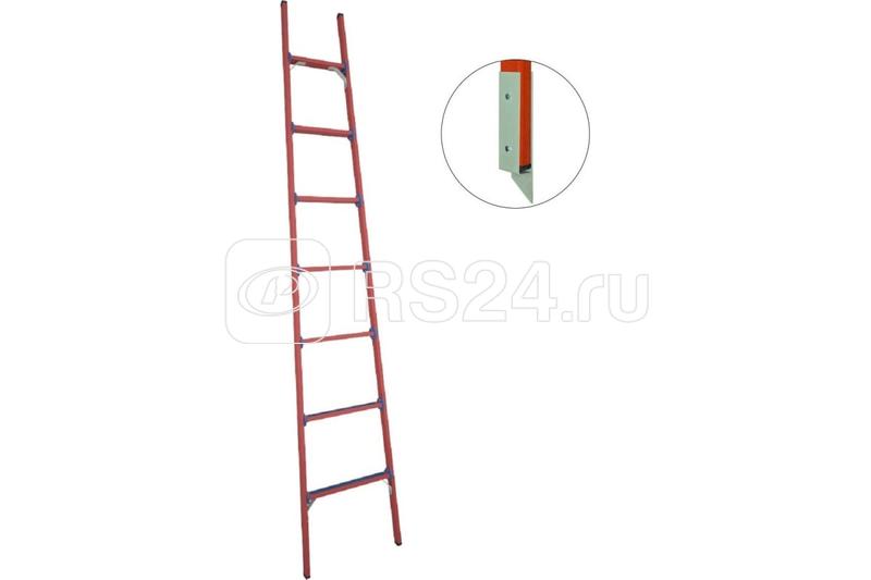 Лестница приставная диэлектрическая ЛСПД-2.0 ЕТ МГ стеклопластик. Антиток Д471534