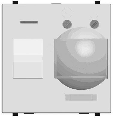 Датчик движения инфракрасный пассив. 2мод. серебристый ABB 2CLA224100N1301