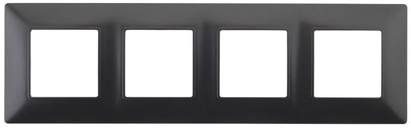 Рамка 4-м 14-5004-05 Elegance антрацит ЭРА Б0034403
