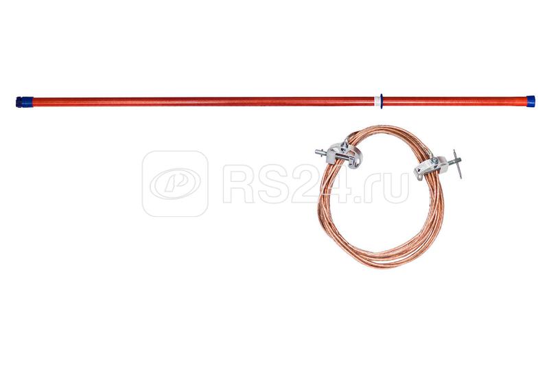 Заземление переносное ЗПЛ-35-1 Д струбцины с шарнирными винтами (позволяющими накладывать заземление под углом) Антиток Д413641