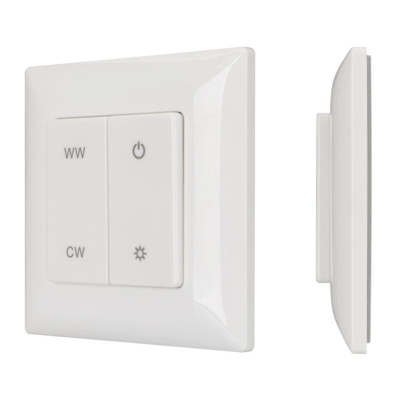 Панель SMART-P48-MIX-P-SUF (3В 1 зона Knob 2.4G) пластик Arlight 028302