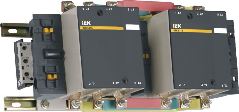 Контактор КТИ-51153 реверс 115А 230В/АС3 KARAT IEK KKT53-115-230-10