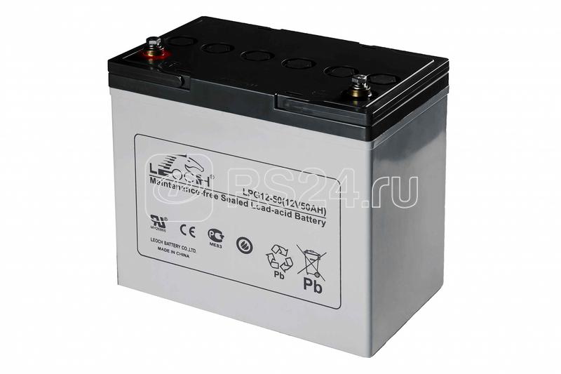 Аккумулятор гелевый 12В 50А.ч LEOCH LPG12-50 LEOCH
