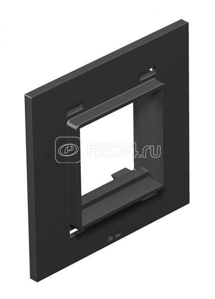 Крышка торцевая бокса Telitank T8NL полиамид T8NL P45 9011 черн. OBO 7408474