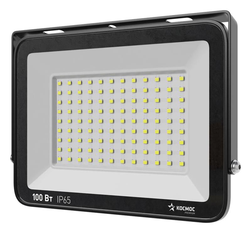 Прожектор светодиодный PREMIUM 100Вт 6500К 10000лм IP65 КОСМОС KOS_PR_LED_100