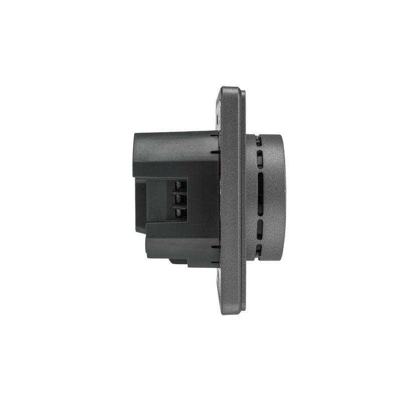 Терморегулятор СП ROUND Wi-Fi титан Kranz KR-78-0728-2