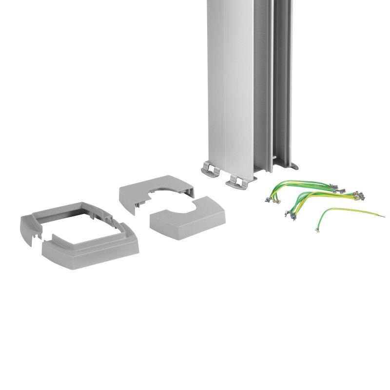 Колонна Snap-On 4 секции 3.3м с алюм. крышкой алюм. Leg 653051