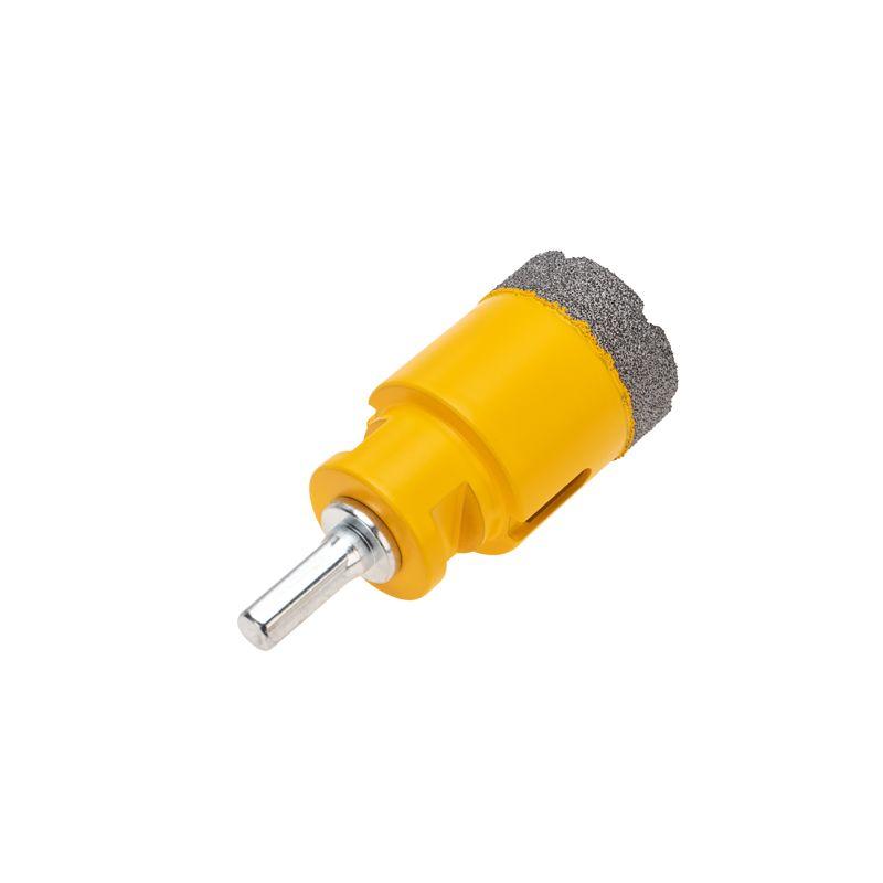 Коронка алмазная профессиональная по керамограниту и железобетону М14 вакуумное спекание 40мм для УШМ Kranz KR-92-1019