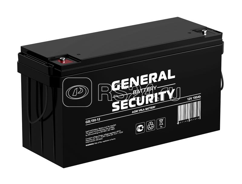 Аккумулятор 12В 150А.ч General Security GSL150-12