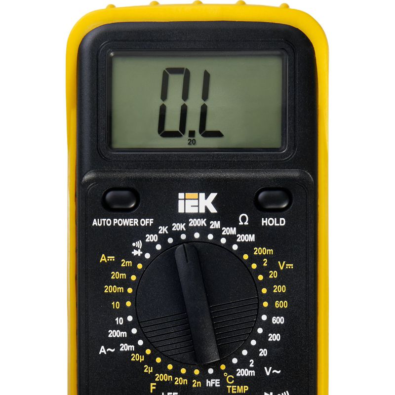 Мультиметр цифровой Professional MY62I IEK TMD-5S-062