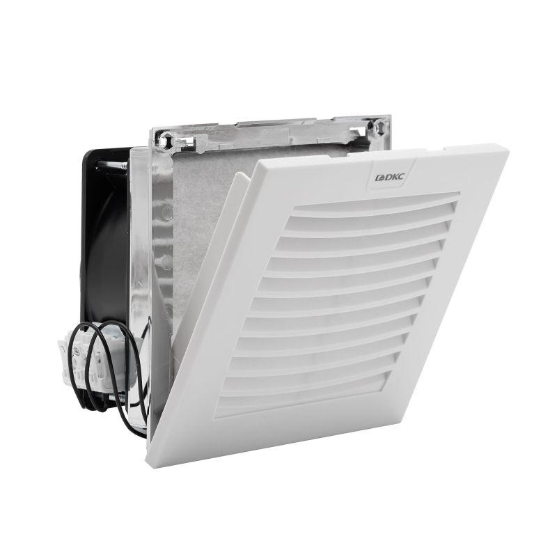 Вентилятор с фильтром ЭМС 100куб.м/ч 400В AC 152х152мм IP54 DKC R5MCV15380