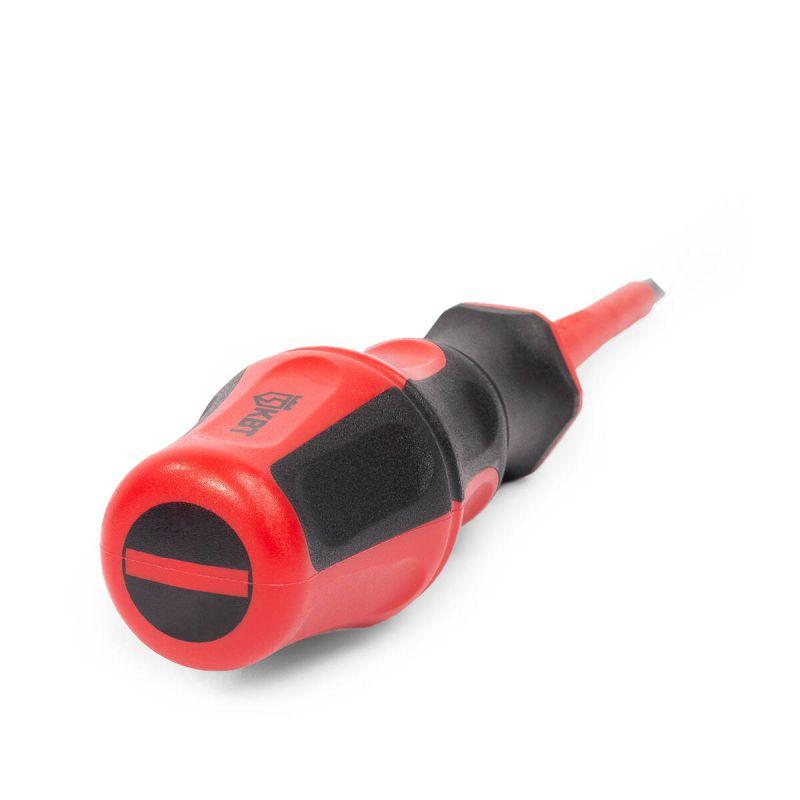 Отвертка диэлектрическая "Профи" шлиц 5.5х125 КВТ 78610