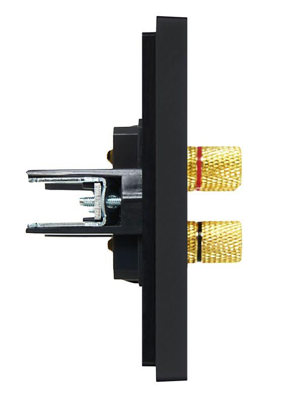 Аудиорозетка 4-м FORTE&PIANO FP139 черн. IEK FP-S40-K02