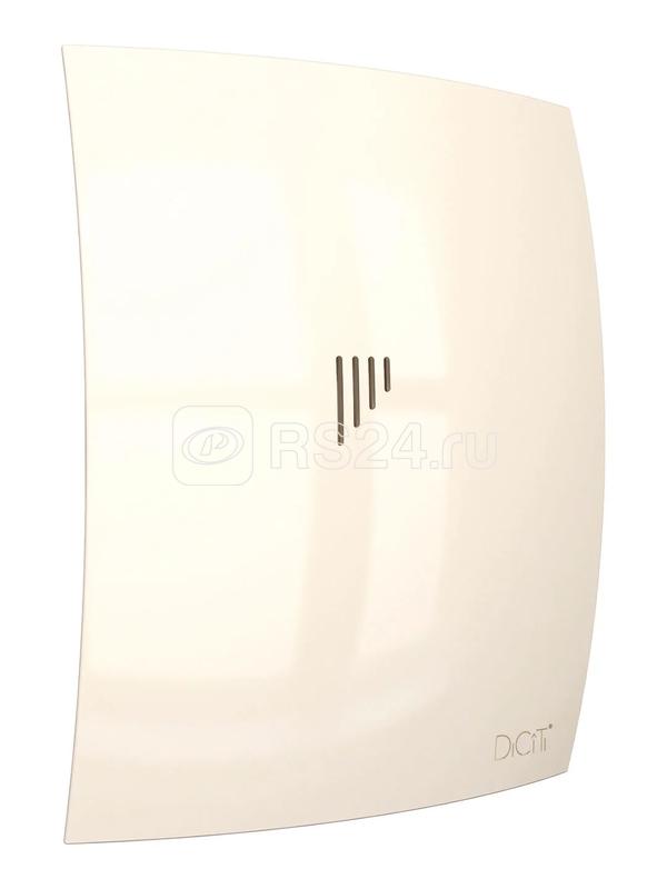 Вентилятор вытяжной осевой декоративный D100 обратн. клапан DiCiTi BREEZE 4C Ivory