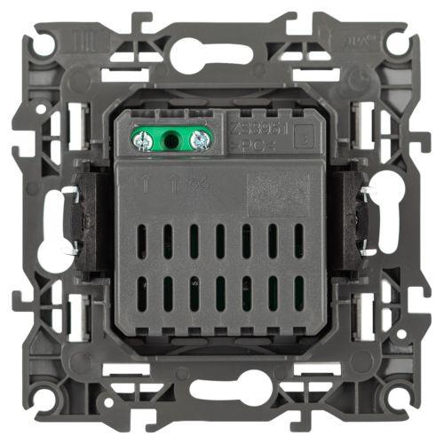 Светорегулятор Эра12 12-4101-01М поворотно-нажимной 400ВА 230В бел. матов. ЭРА Б0065670