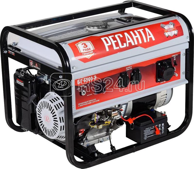 Электрогенератор БГ 6500 Э Ресанта 64/1/46