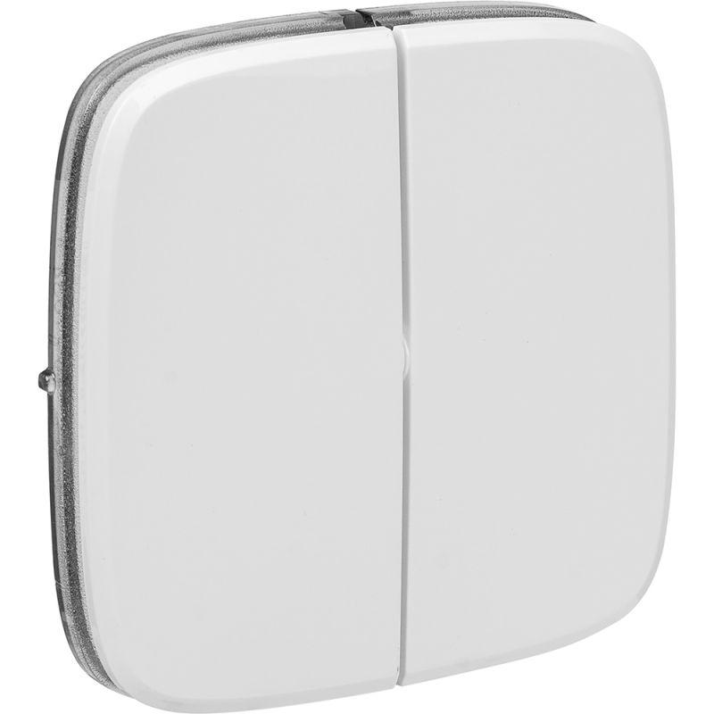 Панель лицевая Valena Allure для 2-кл. выкл. бел. Leg 755025