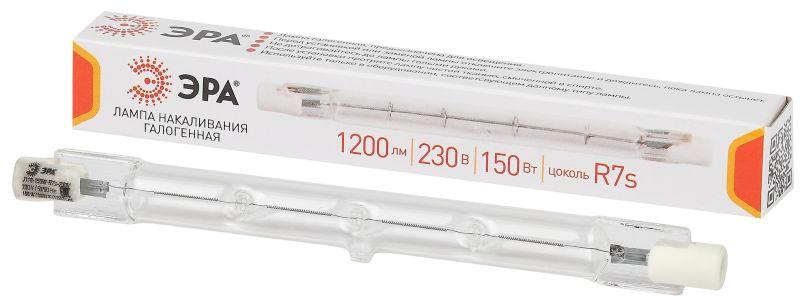 Лампа галогенная J118-150W-R7s-230V J118 150Вт R7s нейтр. бел. 230В ЭРА Б0048493