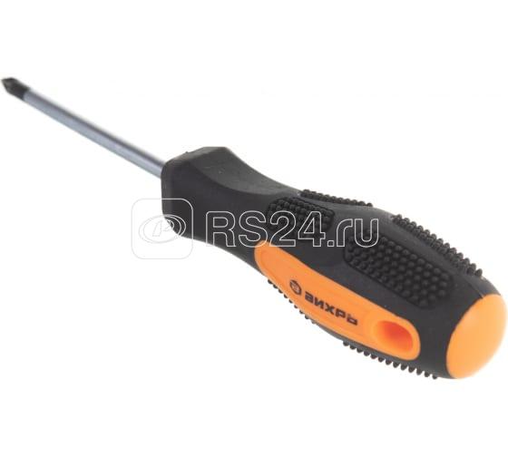 Отвертка крестовая PZ1 80мм Вихрь 73/6/2/4