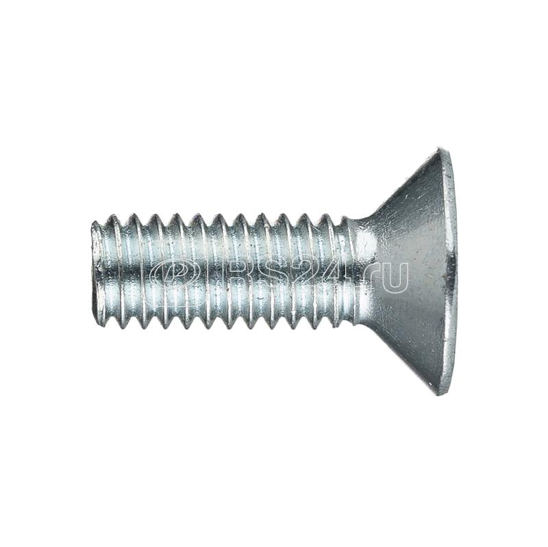 Винт с потайной головкой М4х60 DIN 965 оцинк. (уп.8шт) Tech-Krep/Zitar 102992