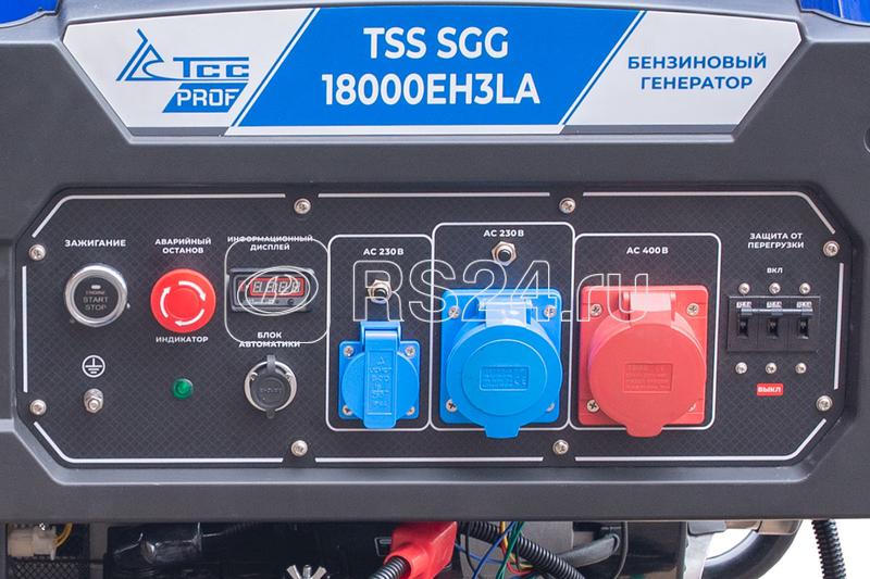 Генератор/электростанция/бензогенератор TSS SGG 18000EH3LA ТСС 190069