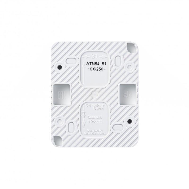 Выключатель 2-кл. ОП AtlasDesign PROFI IP54 10AX бел. SE ATN540151