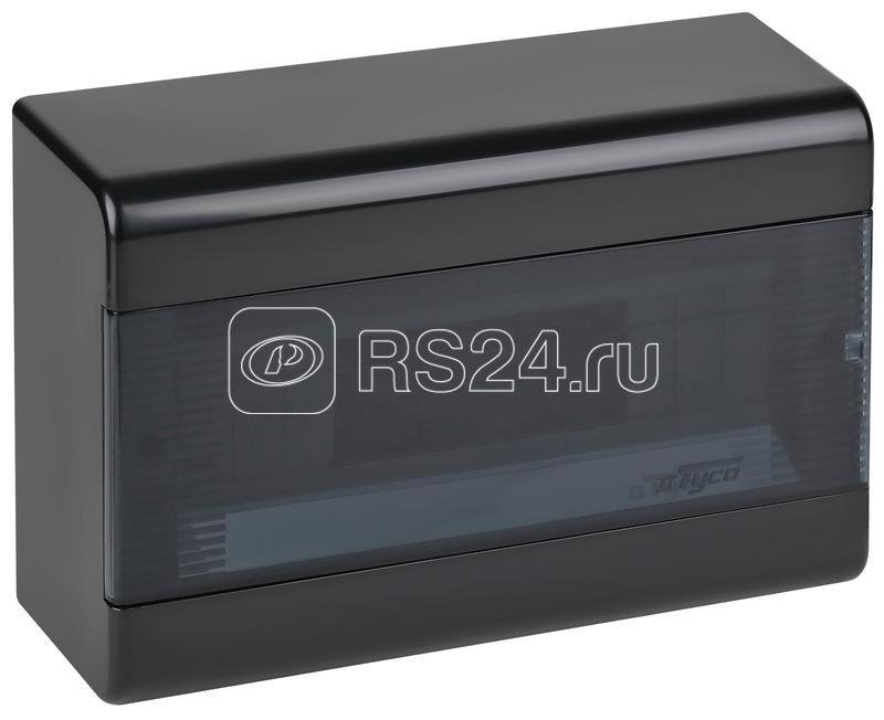 Щиток ОП Тусо 12мод. с двер. 280х190х93мм черн. Ruvinil 68012Ч