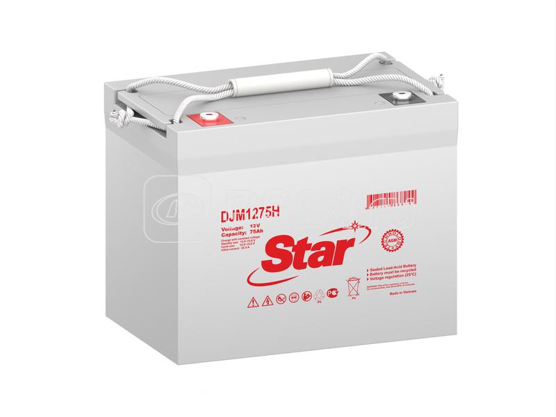 Аккумулятор 12В 75А.ч Star DJM1275H