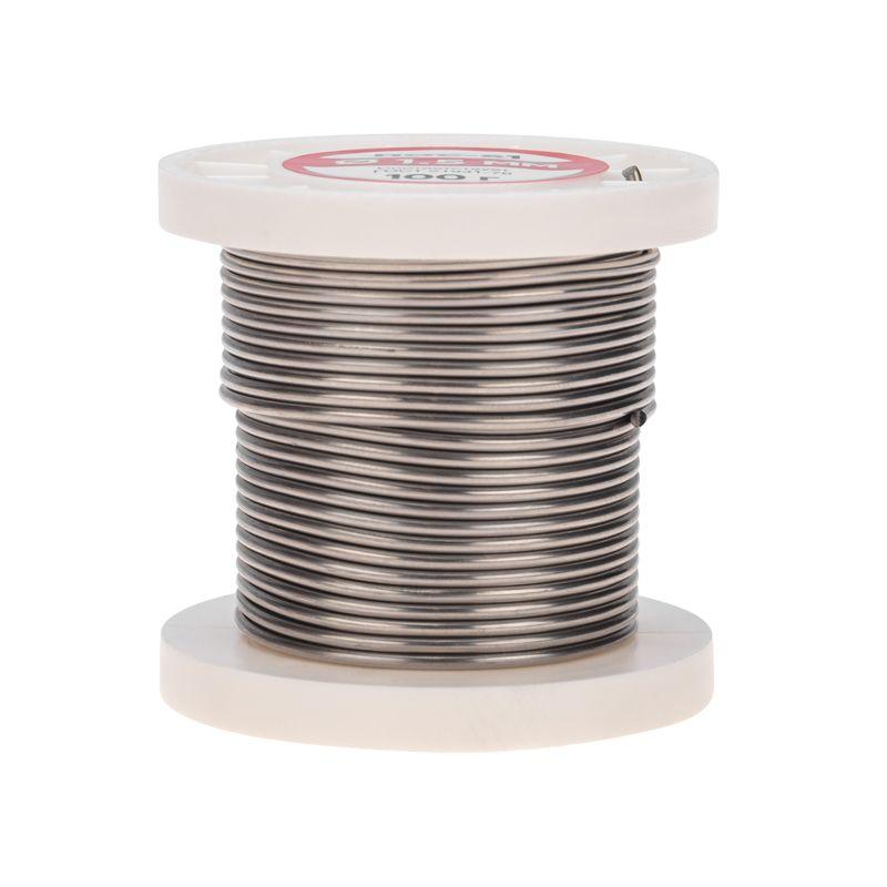 Припой катушка ПОС-61 без канифоли (d1.5мм 100гр) Rexant 09-3122