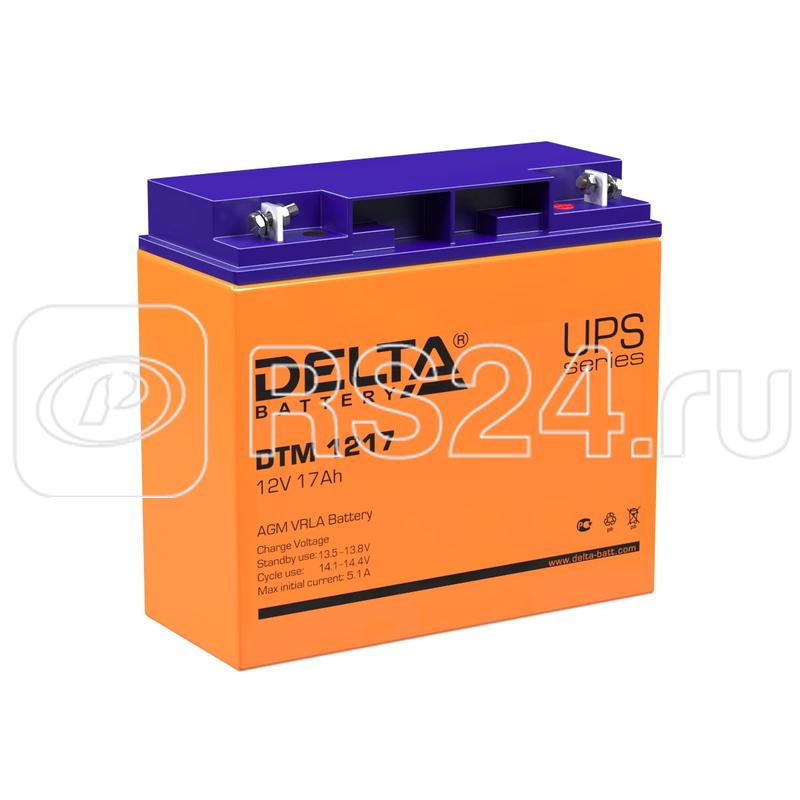Аккумулятор UPS 12В 17А.ч DTM 1217 Delta 4614010050012