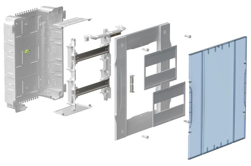 Корпус ЩРВ-П-24 Krepta 5 IP40 пластик. IEK KR5-KP12-V-24-41