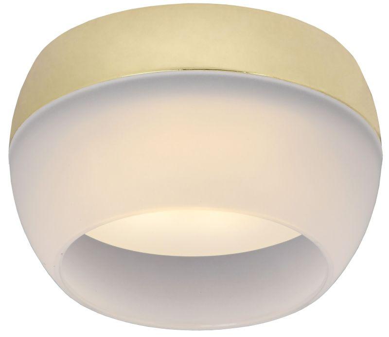 Светильник 4010 накладной потолочный под лампу GX53 золото IEK LT-UPB0-4010-GX53-1-K22