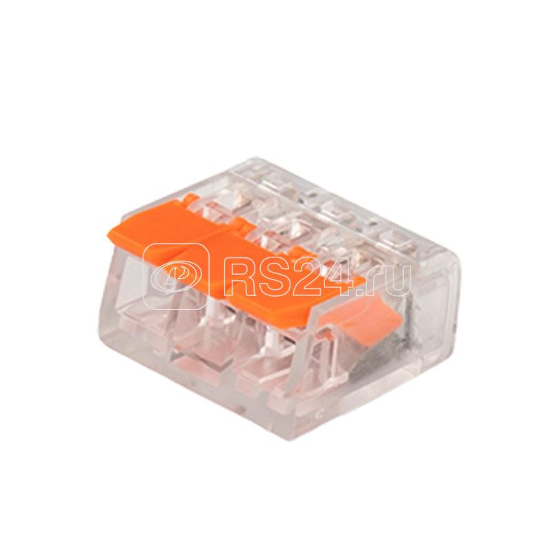 Клемма монтажная рычажного соединения PTC-3P 221-413 450В 32А 0.14-4.0кв.мм Jazzway 5050914