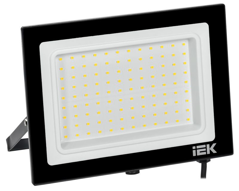 Прожектор светодиодный СДО 06-100 6500К IP65 черн. IEK LPDO601-100-65-K02