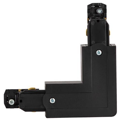 Коннектор угловой наружный STR-30-B-CN-LE для накладного/подвесного трехфазного шинопровода черн. Эра Б0049722