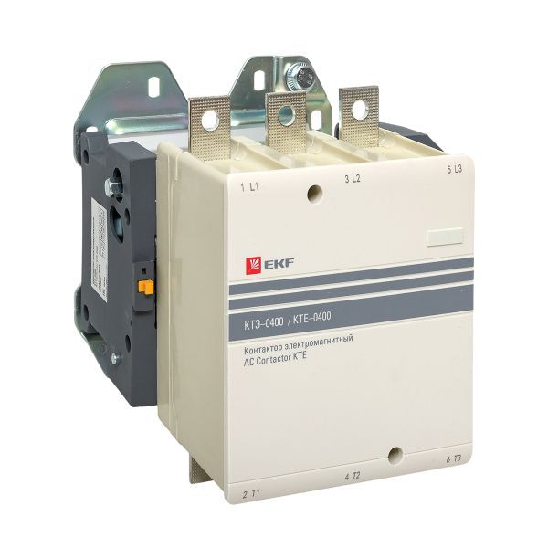 Контактор КТЭ 400А кат. 230В AC 1НО EKF ctr-b-400
