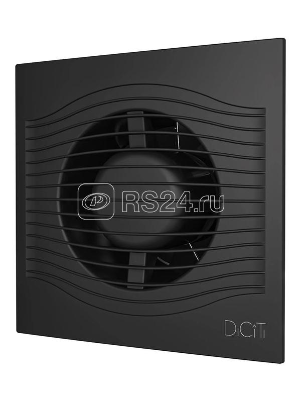 Вентилятор накладной SLIM D100 обратн. клапан DiCiTi SLIM 4C Matt black