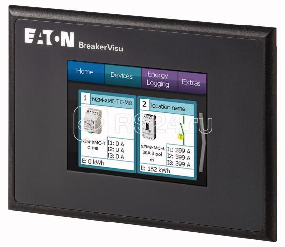 Система мониторинга BreakerVisu подключение до 8 устройств цветной дисплей 3.5дюйма SmartWire DT NZM-XMC-MDISP35-SWD EATON 172765