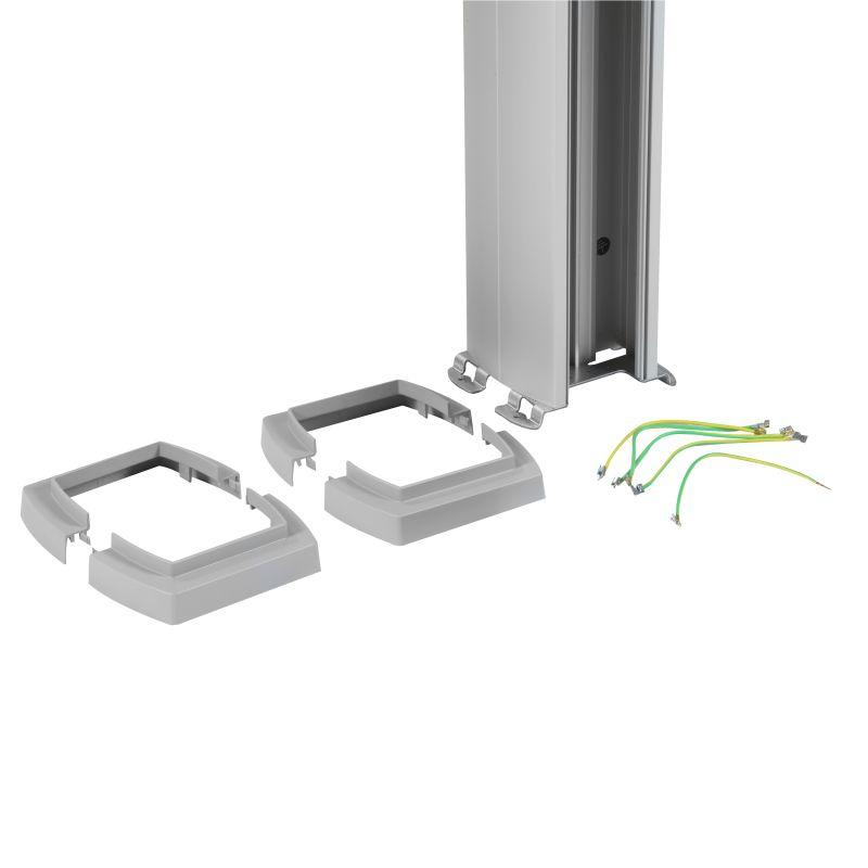 Колонна универсальная 2 секции 4.02м с возможн. увелич. выс. до 5.3м с алюм. крышкой алюм. Leg 653134