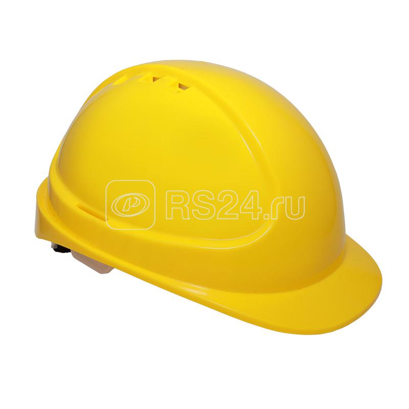 Каска Форвард текстиль храповик желт. ЕЛАНПЛАСТ КАС105-Ж