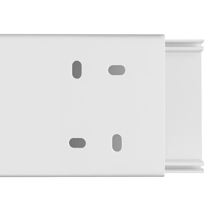 Кабель-канал 60х60 L2000 пластик бел. TOKOV ELECTRIC TKE-KK-60-60-2000-WH