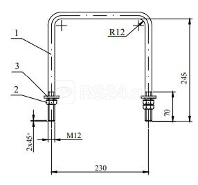 Хомут Х-7 (3.407.1-143) ИНСТАЛЛ 11165